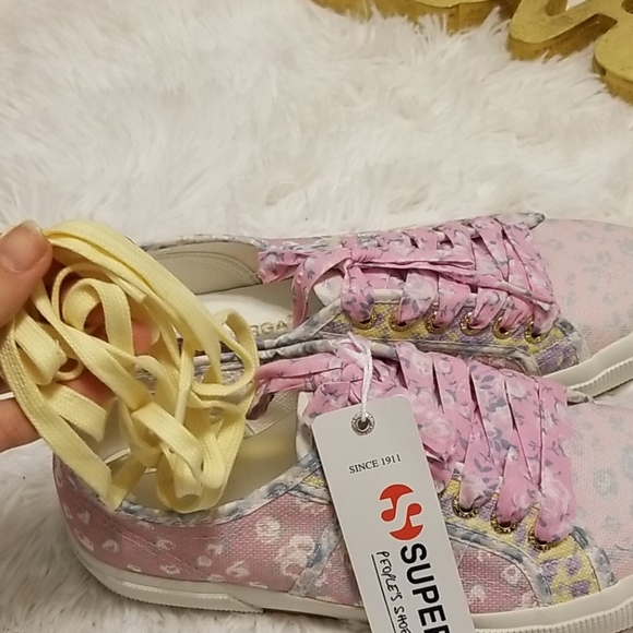 2 HR SALE! Superga Loveshackfancy Fan Cot Bindings - Picture 12 of 15